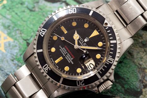 rolex 1680 red submariner dial variations|vintage Rolex Submariner 1680.